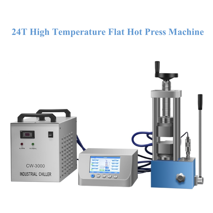 Máquina de prensado en caliente plana de alta temperatura 24T