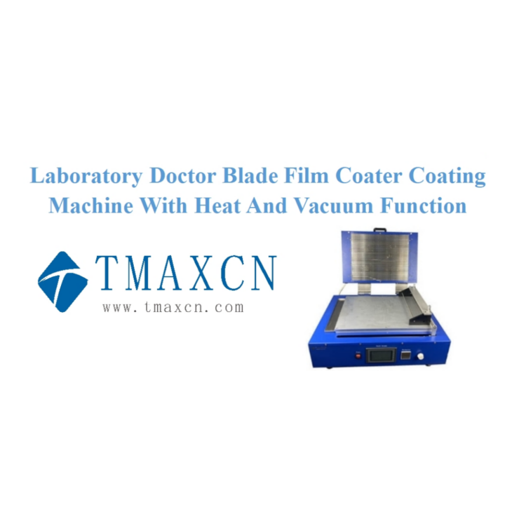 Máquina de recubrimiento de laboratorio Doctor Blade Film Coater con función de calor y vacío