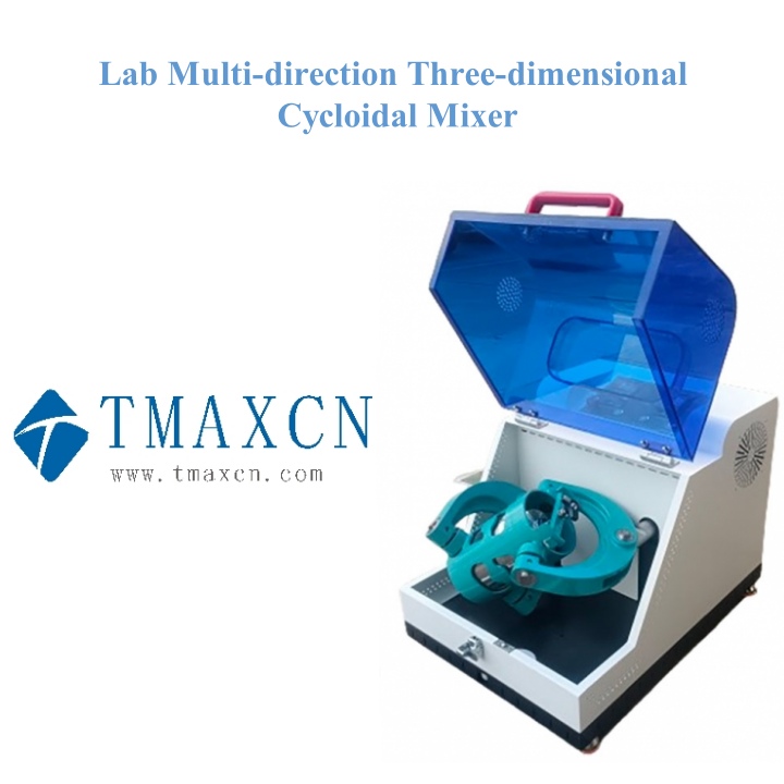 Mezclador cicloidal tridimensional multidireccional de laboratorio